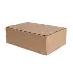 Gofrētā kartona e-komercijas kaste ar dubultu līmlenti un atvēršanas lenti, brūna, 360x239x120mm - Image 5