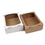 Corrugated cardboard boxes 385x283x110mm, 15B, brown - Image 4
