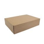 Corrugated cardboard boxes 410x309x100mm, brown, 15B (FEFCO 0427) - Image 2
