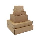 Corrugated cardboard boxes 410x309x100mm, brown, 15B (FEFCO 0427) - Image 5