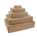 Corrugated cardboard boxes 410x309x100mm, brown, 15B (FEFCO 0427) - Image 6