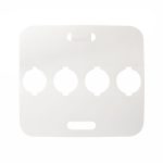 Laikiklis 4 plastikiniams puodeliams, 460x410 mm - Image 3