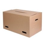 Corrugated cardboard boxes 620 x 370 x 340 mm, with handles, 24BE - Image 3