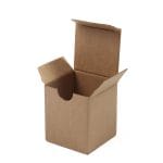 Corrugated cardboard boxes 62x62x75mm, 14E (FEFCO 0215)