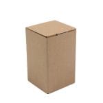Corrugated cardboard boxes 72x72x120mm, brown, 14E (FEFCO 0215) - Image 3
