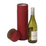 Cardboard box Ǿ95x2x320 mm, red, round - Image 2