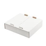 Gofruoto kartono dėžutė konditerijos gaminiams 300x250x70 mm, pakuotėje 25 vnt.