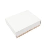 Gofruoto kartono dėžutė konditerijos gaminiams 450x350x100 mm, pakuotėje 25 vnt. - Image 2