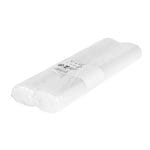 Vacuum bags in rolls, 30 cm x 6 m, corrugated, 90 µm, PA/PE, in packs of 2 rolls