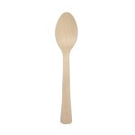 Wooden spoons, 16 cm, Fineware, 100 pcs.