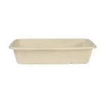 Sugar cane containers 950 ml, 230 x 160 x 50 mm, beige, 50 pcs. - Image 2