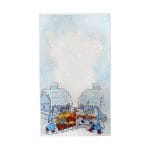 Dāvanu maisiņi 20x38(+3FD)cm "Rūķīši", BOPP 30mic, iepakojumā 100gab.