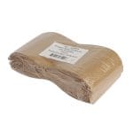 Paper doypacks 130+80x225mm with window, 500ml, with zip-lock closure, brown, in a pack of 100 pieces - Image 6