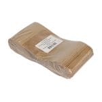 Popieriniai doypak maišeliai 160+90x270mm su langeliu, 750ml, su Zip-lock užtrauktuku, rudos sp., 100 vnt. - Image 6