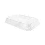 Dangteliai suši padėklams PET 242×156x35.5 mm, 50 vnt., skaidrūs