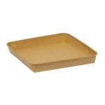 Suši padėklai PE/PAP/PE, 314×314×40,5 mm, 20 vnt., kraft