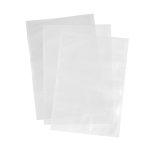 PA/PE vacuum bags, 20×25 cm, 65 µm, 100 pcs., transparent - Image 2