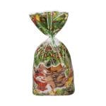 Dāvanu maisiņi "Sniegavīrs un rotājumi, 20x33(+3FD)cm, BOPP, iepakojumā 100gab. - Image 2