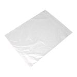 Self-adhesive bags, 300x350+50mm 30µm, transparent, LDPE