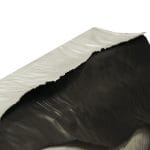 Covering film, width 1.5 m, black/white, LDPE, in a roll of 180 m (50 kg) - Image 2