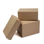 Gofruoto kartono dėžutė 125x125x125 mm, rudos sp., pakuotėje 25 vnt. - Image 3