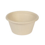 Padažinės iš cukranendrių pl. 59 ml, Ø62 mm, 50 vnt., baltos sp. sp.