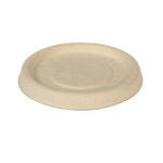 Lids for sugar cane sauce boats Ø62mm, 50 pcs, beige