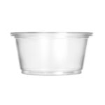 PP sauce containers, 59 ml, Ø62 mm, 100 pcs., transparent - Image 2