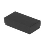 Kartona kaste 100x50x25mm spec,200gsm,25gb.,melna,ar atsevišķu vāku