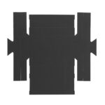 Kartona kaste 100x50x25mm spec,200gsm,25gb.,melna,ar atsevišķu vāku — изображение 4