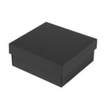 Dėžutė iš mikro gofruoto kartono 180x180x80mm, su dangteliu