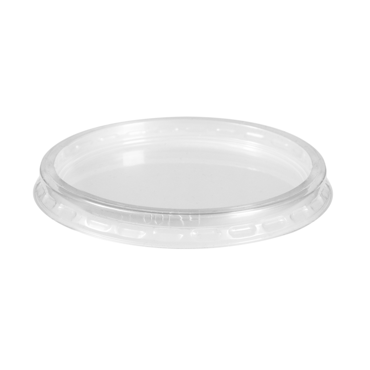 20COV70C.jpg PP lids for sauce containers, Ø70 mm, transparent, 100 pcs. - Image 1