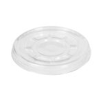 LIDS FOR PET CUPS, Ø95mm, transparent, 50 pcs.
