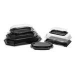PET trays, 350x250x20mm, black, 10 pcs. - Image 4