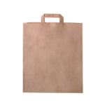 Packaging bag, flat, 260×140×290 mm, PAP, brown, 70 g/m² (EAN) - Image 3