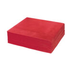 Paper napkins 24×24 cm, red (75 pcs. / pack)