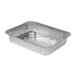 Konteineri ar G formas malu, ALU, 1250ml, 226x176x41mm, iepakojumā 100gab.