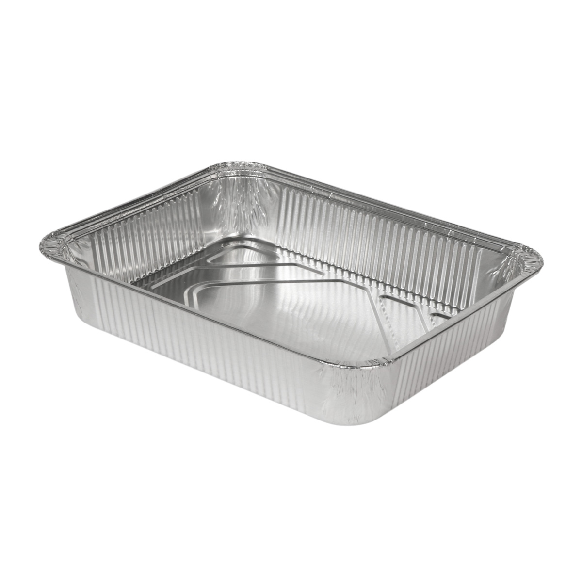 27084G.JPG Konteineri ar G formas malu, ALU, 1250ml, 226x176x41mm, iepakojumā 100gab. - Image 1