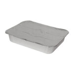Konteineri ar G formas malu, ALU, 1250ml, 226x176x41mm, iepakojumā 100gab. - Image 3