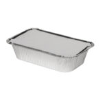 Containers ALU, L-rim, 670ml 199x119x45mm, 100pcs - Image 3