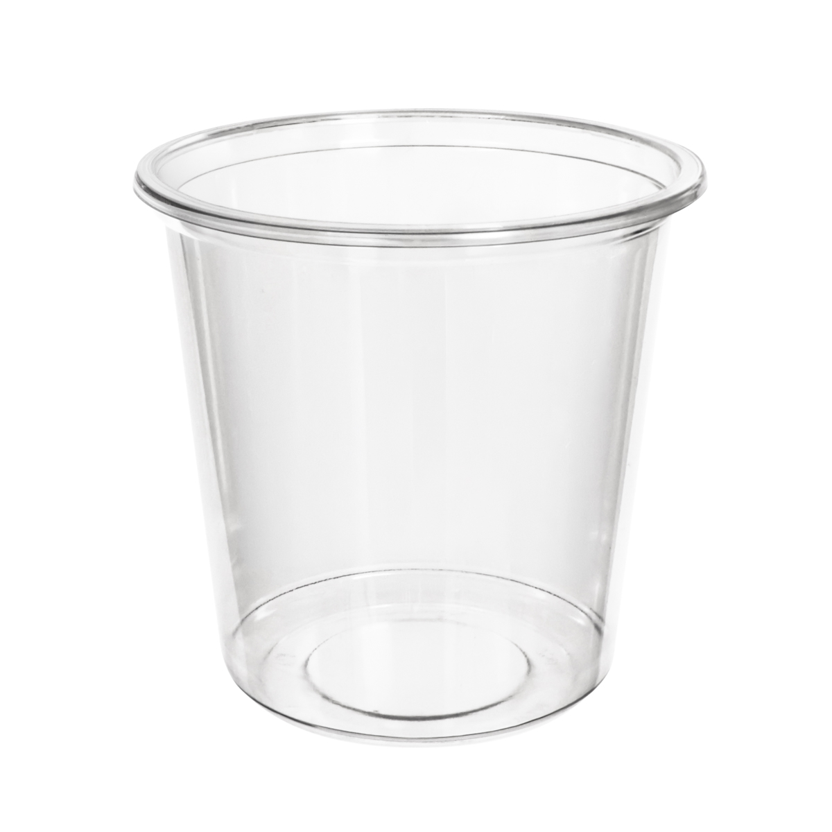 298119PET.JPG Containers round PET 750ml Ø117/116mm, transparent - Image 1
