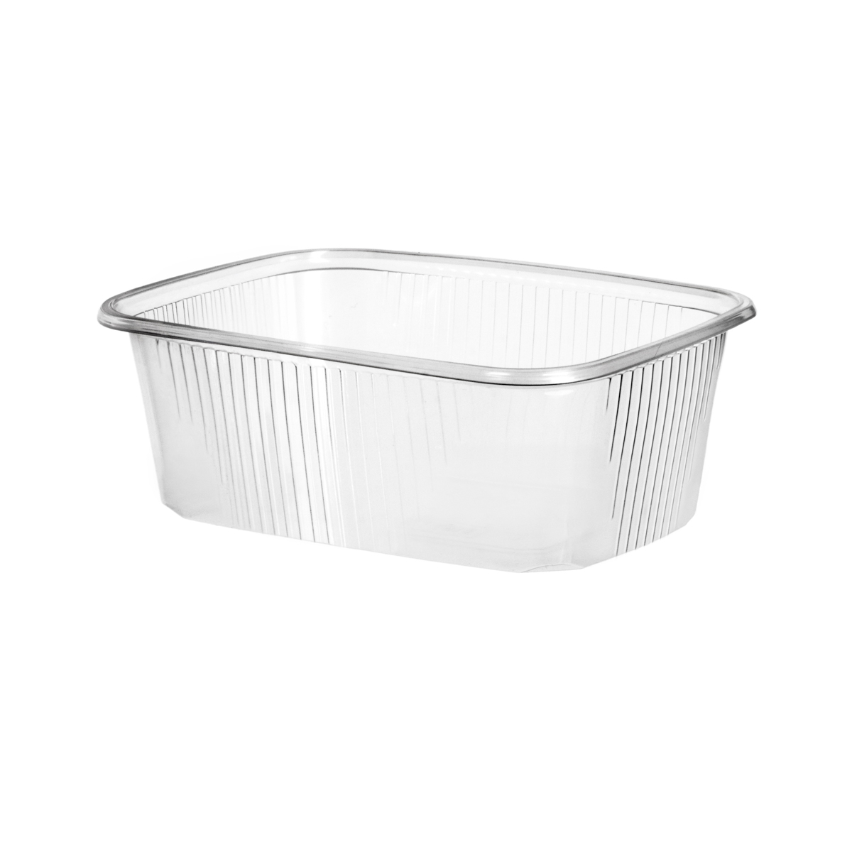 20200B.JPG PP containers, 200 ml, 108x81x44 mm, transparent, 100 pcs. - Image 1