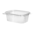 PP containers, 200 ml, 108x81x44 mm, transparent, 100 pcs. - Image 3