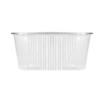 PP containers, 250 ml, 108x81x50 mm, transparent, 100 pcs. - Image 2