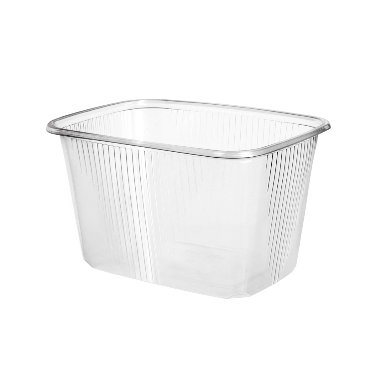 20300B.JPG PP containers, 300 ml, 108 x 81 x 59 mm, transparent, 100 pcs. - Image 1