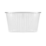 PP containers, 300 ml, 108 x 81 x 59 mm, transparent, 100 pcs. - Image 2