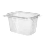 PP containers, 300 ml, 108 x 81 x 59 mm, transparent, 100 pcs. - Image 3
