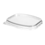PP lids for containers 142x106mm, transparent, 504 pcs.