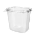 PP containers, 1000 ml, 142 x 106 x 113 mm, transparent, 504 pcs. - Image 3