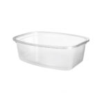 Indeliai PP 350ml, 142x106x37mm, skaidrūs, 504vnt.